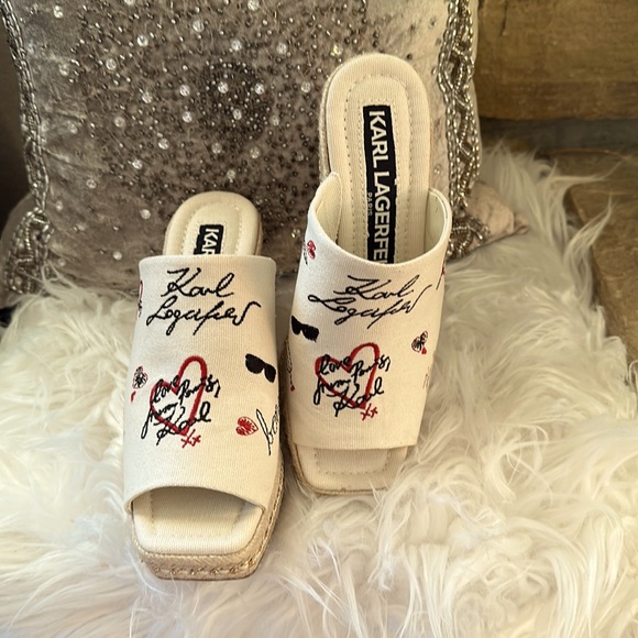 Shoes - NWOT Karl Lagerfeld wedge